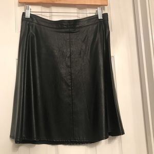 Leather skirt